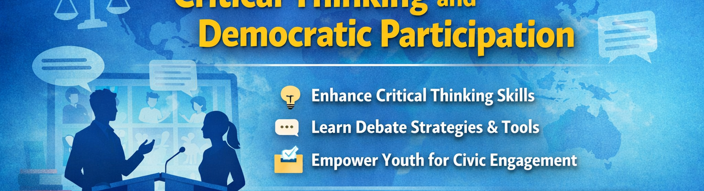 Online Seminar: Debate for Critical Thinking and Democratic Participation