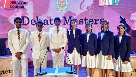 Sri Lanka debate community recovers after a tumultuous year