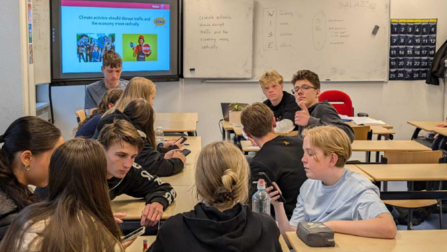 Cals College Nieuwegein: Engaging Four Classes in the Green Debate