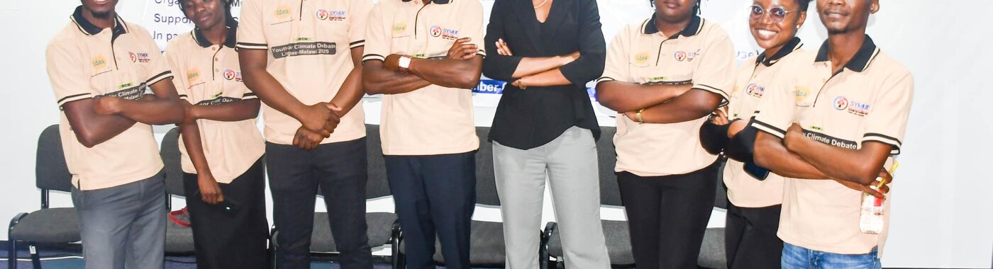 Youth Workshop and Community Debate on Climate Change in Lilongwe, Malawi. 