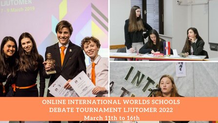 More than 600 students from all over the world meet digitally at Ljutomer Debate Tournament